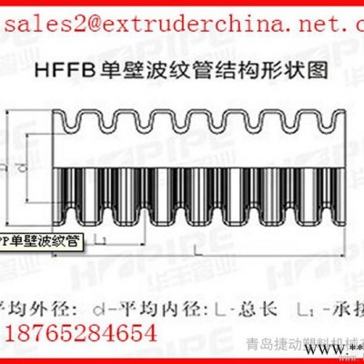 供應(yīng)捷動塑料機械SJ90/33MPP（HFB)電力管 生產(chǎn)設(shè)備