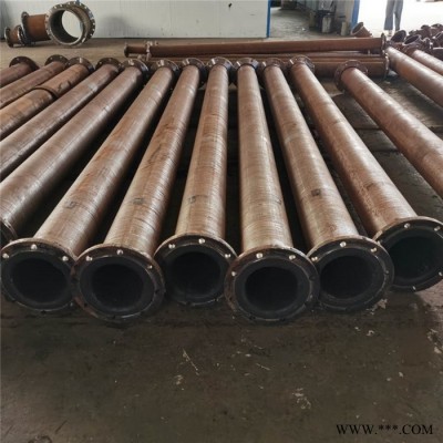 襯膠鋼管  襯膠管道 管件  內襯橡膠管道 襯膠直管可來圖制作
