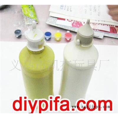 DIY陶瓷彩繪顏料批發(fā) 丙烯化顏料 瓶裝500ml diy配件