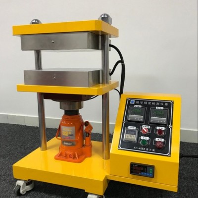錫華XH-406橡塑料檢測(cè)平板硫化機(jī) 30噸電加熱壓片機(jī)