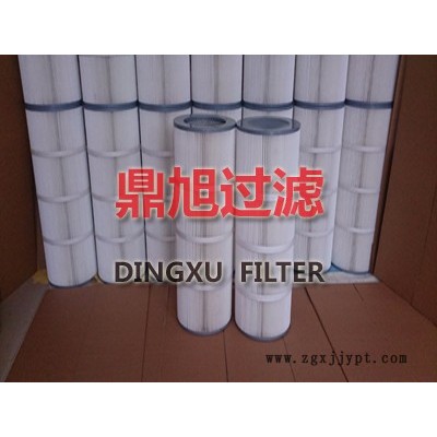 鼎旭生產PTFE覆膜除塵濾筒除塵濾芯廠家
