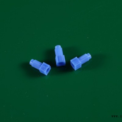 進口聚四氟PTFE特氟龍硬管 翻邊接頭1/4-28 潤澤流體