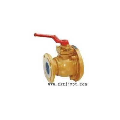 供應(yīng)上海首強(qiáng)FQ41PTFE襯氟放料球閥