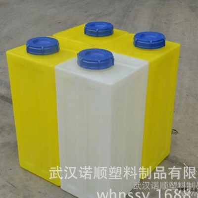 滾塑LLDPE塑料容 80L小水箱方形塑料加藥桶 pe方桶