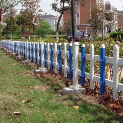 彤洋 廠家自銷 PVC花園圍欄 別墅庭院塑鋼護欄 PVC草坪柵欄  圍墻護欄