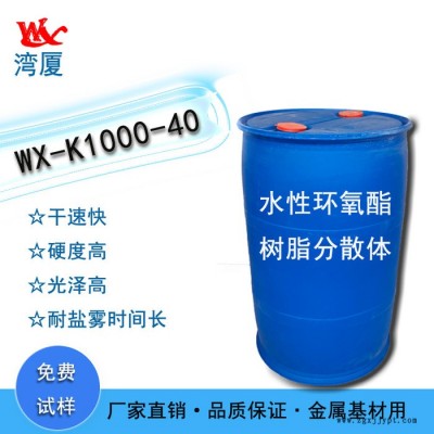 灣廈WX-K1000-40 改性環(huán)氧酯樹脂分散體 金屬底漆鋼結(jié)構(gòu)防護戶外欄桿漆樹脂