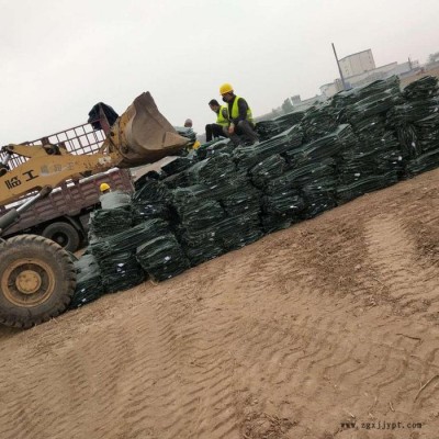 廠家富海直銷生態(tài)袋 堤壩加固pet材質(zhì)石籠袋 河道治理生態(tài)土工石籠袋