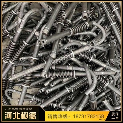 樹德廠家定制輸送機各種托輥配件軸承座 塑料密封圈 緩沖橡膠圈 梳型托輥隔離套 摩擦頭 掛鉤