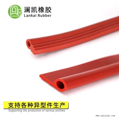 硅膠密封條 蘇州汽車門窗P型硅膠條 瀾凱車庫(kù)門耐低溫橡膠條