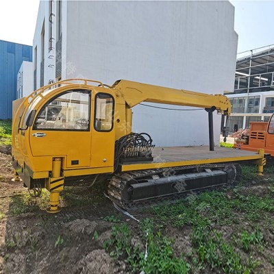 科特威爾機(jī)械橡膠履帶隨車吊 拉樹苗履帶隨車吊專業(yè)生產(chǎn)