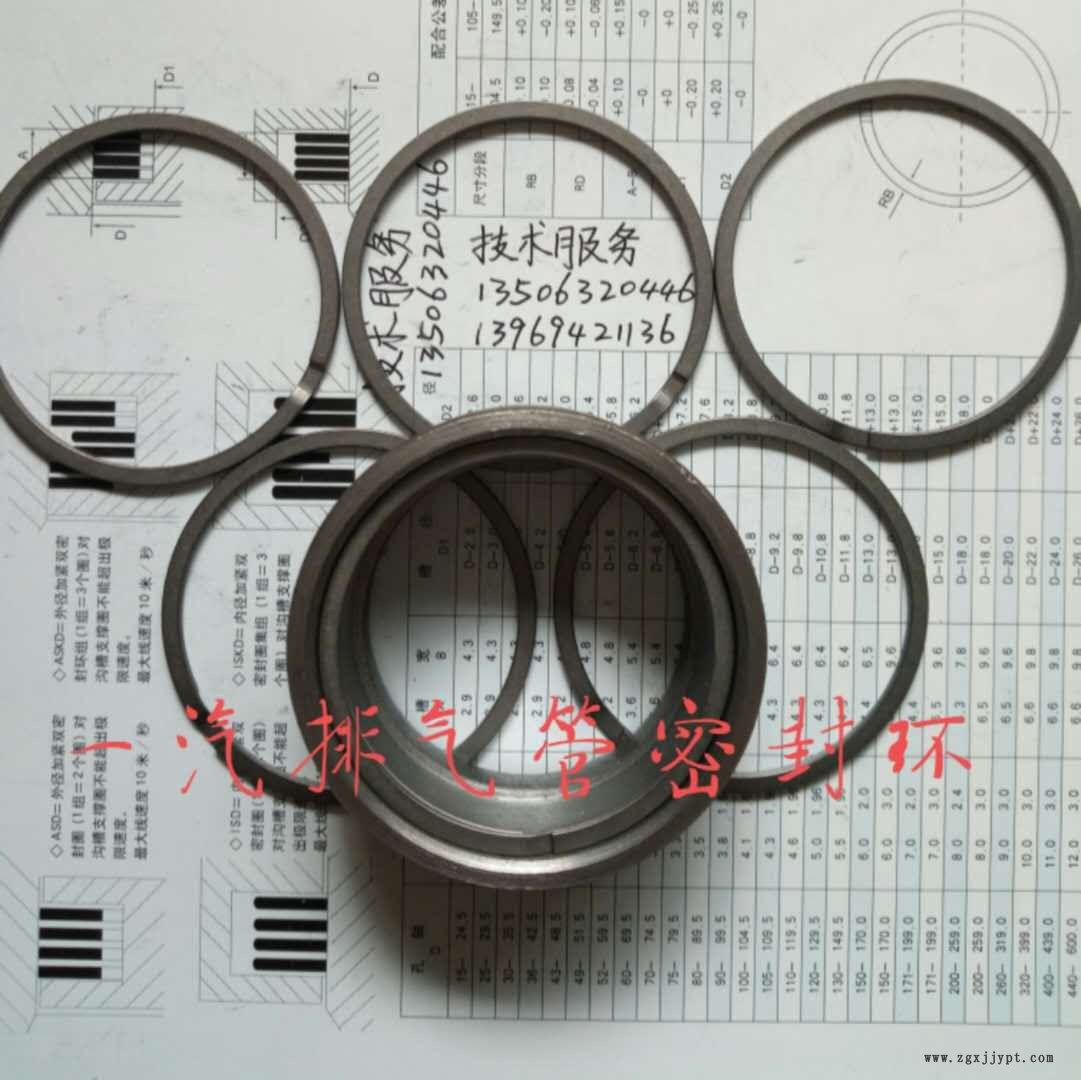 汽車(chē) 排氣管 密封環(huán) 密封圈 排氣管密封環(huán) 內(nèi)燃機(jī)排氣管密封環(huán)示例圖1