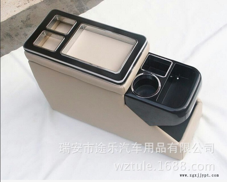 14·15新款別克GL8奧德賽老款陸尊汽車扶手箱商務(wù)車儲物箱手扶箱示例圖4