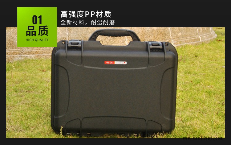 百力能3310中箱型塑料防護(hù)箱防水防護(hù)箱 攝影器材箱塑料箱定制示例圖6