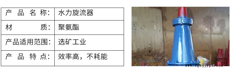 廠家直銷加厚 水力旋流器  泥沙分離分級旋流器 尾礦處理旋流子示例圖6