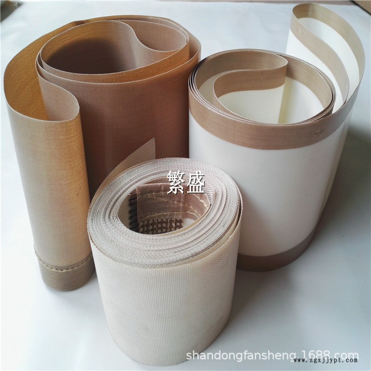 橡塑硫化擠出機(jī) 橡膠 硅膠制品專用輸送帶 鐵氟龍 特氟龍布帶廠家示例圖3