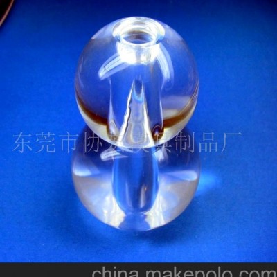 供應(yīng)燈飾配件-壓克力有孔球加工(圖)