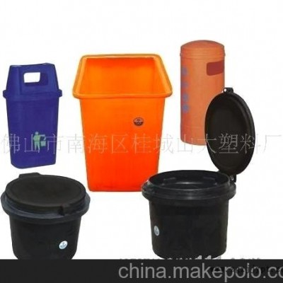環(huán)保垃圾桶，滾塑加工，滾塑制品(圖)聯(lián)系人：易兵