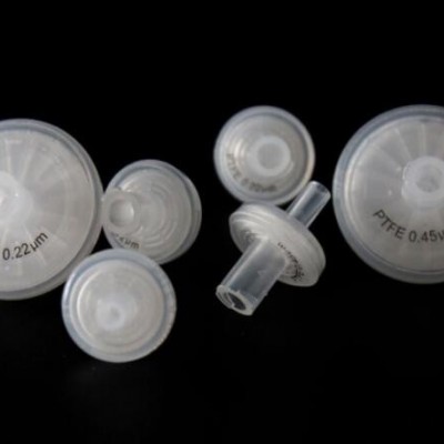 13mm25mm焊接針頭過濾器PTFE 0.22um0.45um 一次性針頭式過濾器