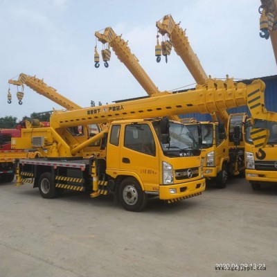 直銷唐駿8噸吊車 輪胎式汽車吊車 小型國五8噸10噸 吊車生產廠家