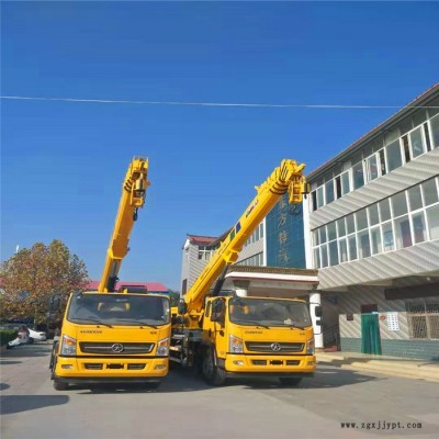 海南汽車吊車工作視頻汽車吊力矩限制器安裝25噸汽車吊起吊參數汽車吊和輪胎起重機  信譽為本