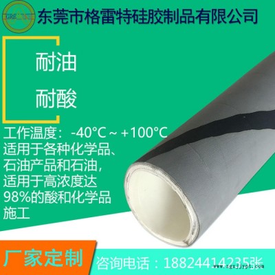 GREATFLEX 灰色 RU40SGR  導(dǎo)電  防靜電橡膠管道 廠家