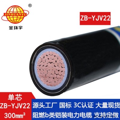 金環(huán)宇電纜 ZB-YJV22-300平方 阻燃交聯(lián)聚氯乙烯yjv22鎧裝電纜