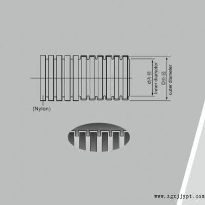 Washeen/華潯電氣  阻燃尼龍軟管 波紋管 穿線管 塑料軟管