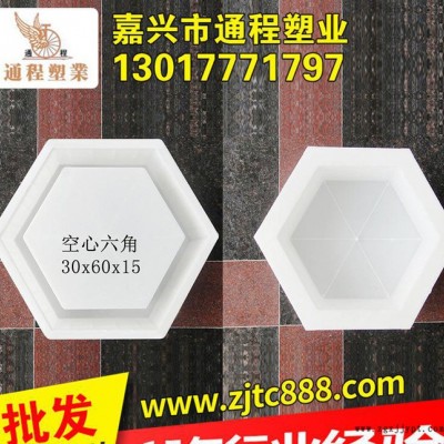 生產(chǎn)提供 六邊形塑料模具 空心六角護坡塑料模具30x60x15