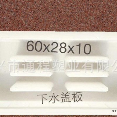 提供 水溝蓋板塑料模具 6孔下水蓋塑料模具60x28x10