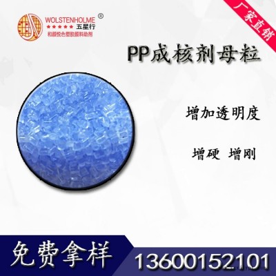 五星行生產(chǎn)廠家批發(fā)PP成核劑母粒 pp/pe/高度透明增剛增硬成核劑母粒 配方HPP-221-B