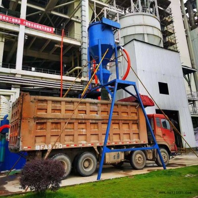 電廠煙道清灰吸料機 粉煤灰自吸式裝車機 炭黑粉裝車吸灰機 國友