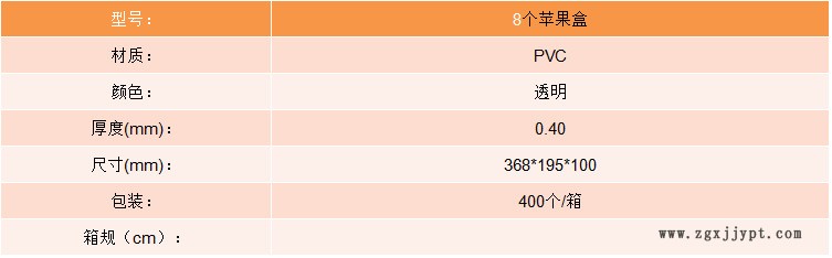 8個蘋果盒