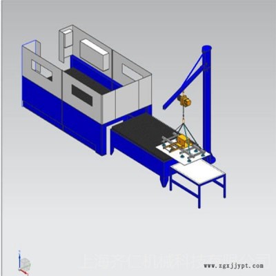 旋臂吊真空機(jī)械手  厚板上料 激光上料  吸盤  節(jié)省人工 安全